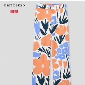 Uniqlo Marimekko Graphic Floral Pants Size XS
